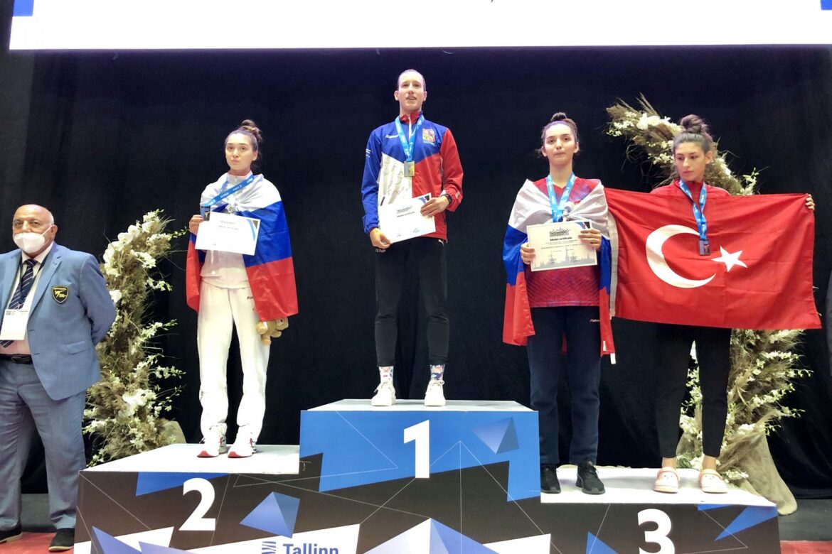 Petra Štolbová obhájila zlatou medaili na Mistrovství Evropy do 21 let!