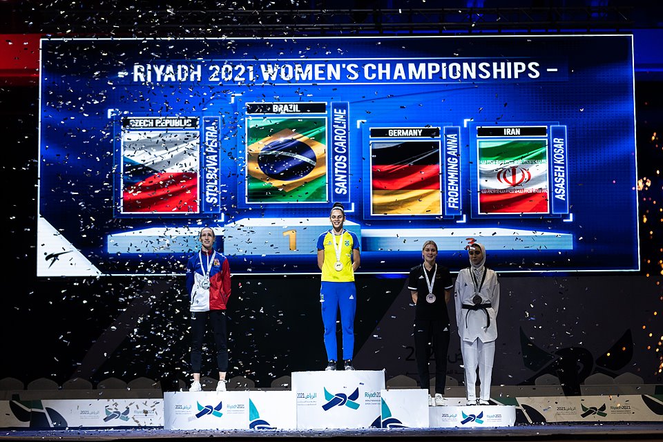 Petra Štolbová vybojovala historicky první medaili na Mistrovství světa v taekwondo